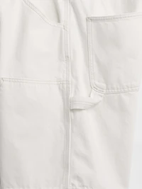 9" Loose Denim Carpenter Shorts