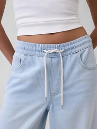 Mid Rise UltraSoft Easy Baggy Jeans