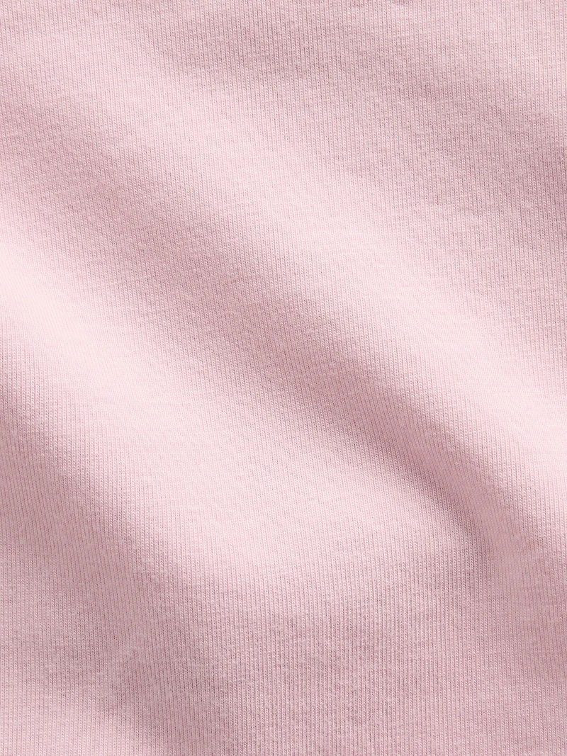 Organic Stretch Cotton Lace-Trim Shorty