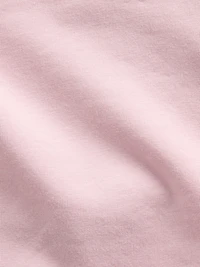 Organic Stretch Cotton Lace-Trim Shorty
