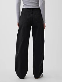 High Rise Barrel Jeans