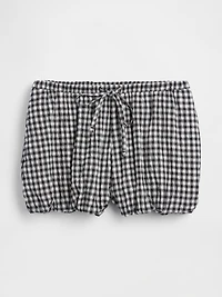 Gingham Easy Bubble Shorts