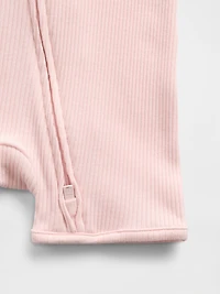 Une-pièce short court finement côtelé Premiers essentiels pour Bébé