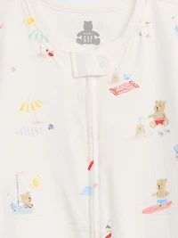 Une-pièce en coton biologique Premiers essentiels pour Bébé