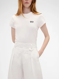 × Victoria Beckham High Rise Pleated Arc Trouser