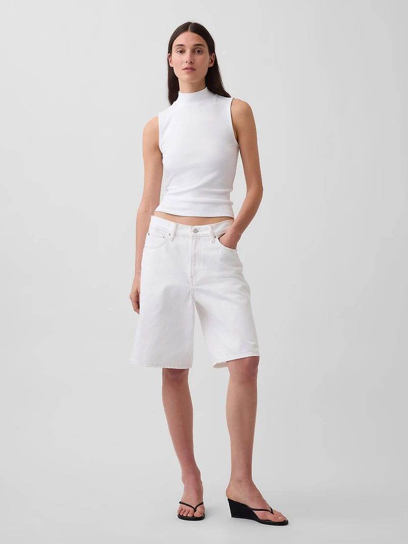 Modern Mockneck Tank Top