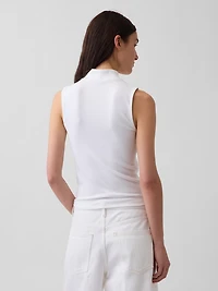 Modern Mockneck Tank Top