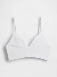Seamless Rib Triangle Bralette