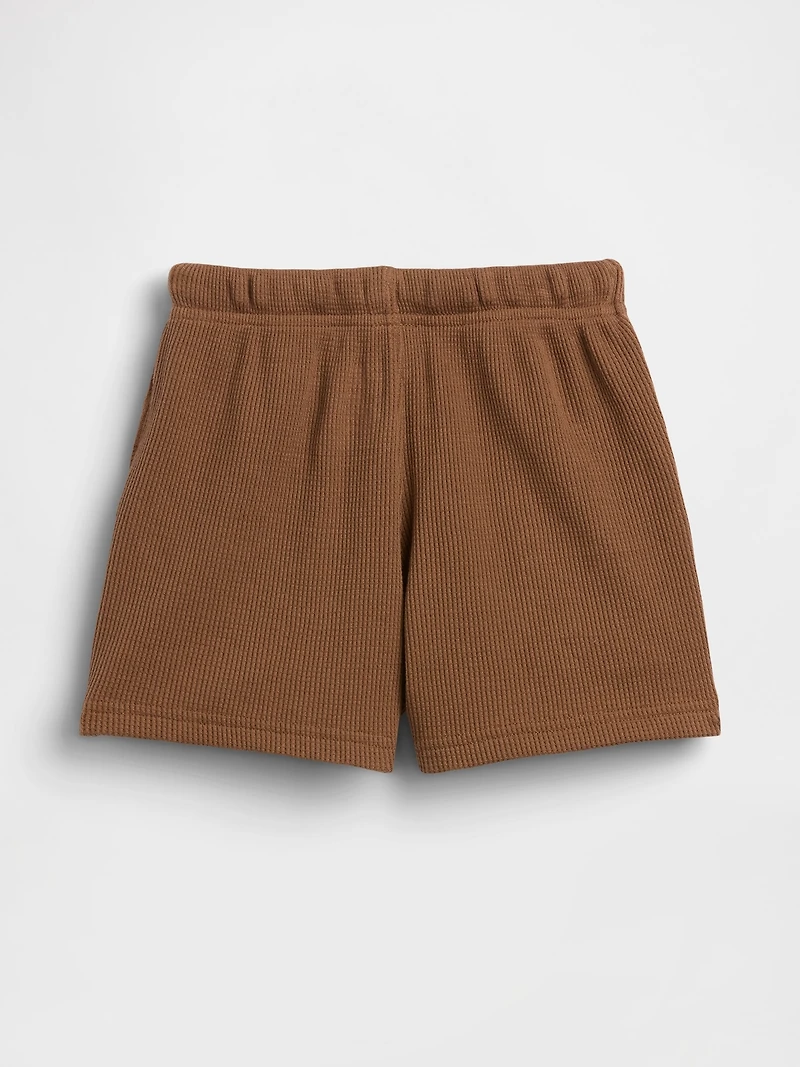 Short gaufré à taille extensible pour Bébé et Tout-petit