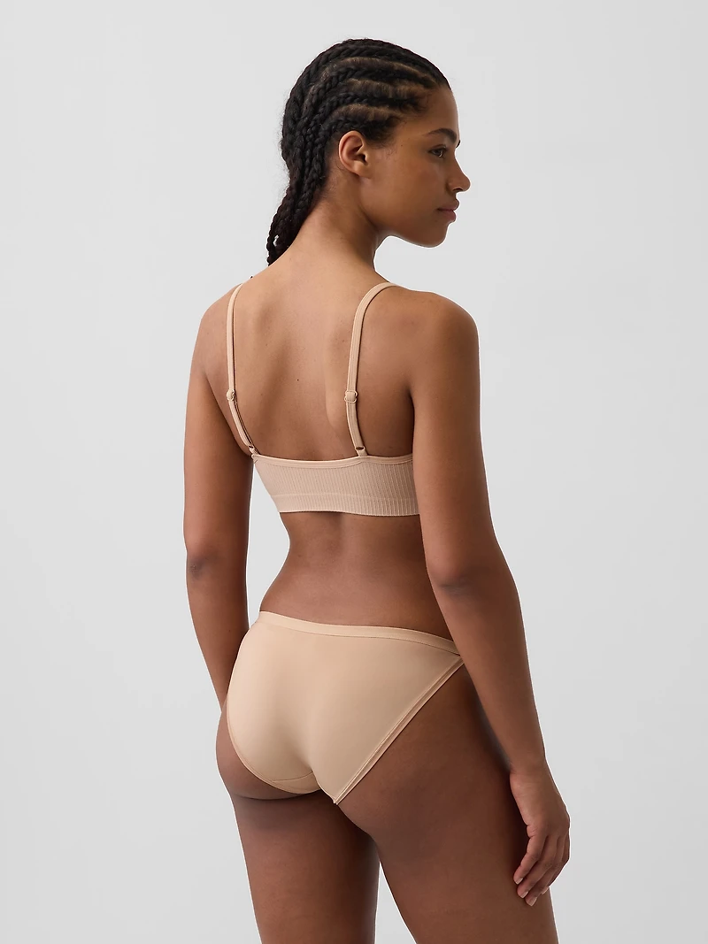 Seamless Rib Triangle Bralette