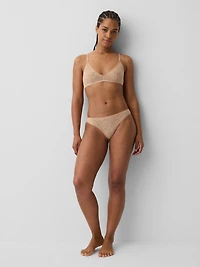 Softest Lace Plunge Bralette