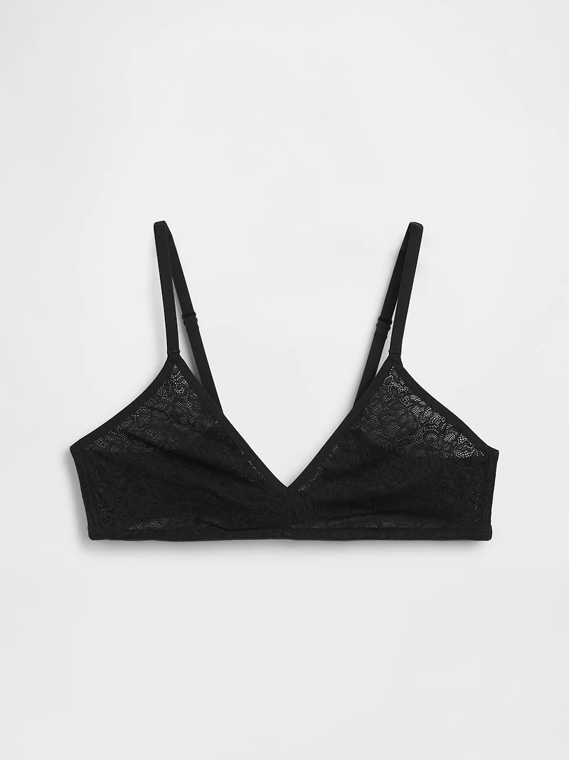 Softest Lace Plunge Bralette