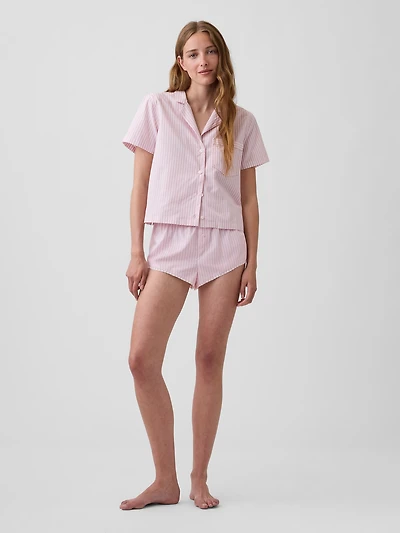 Poplin Bloomer PJ Shorts