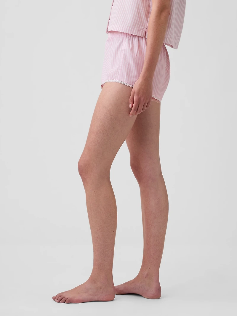 Poplin Bloomer PJ Shorts