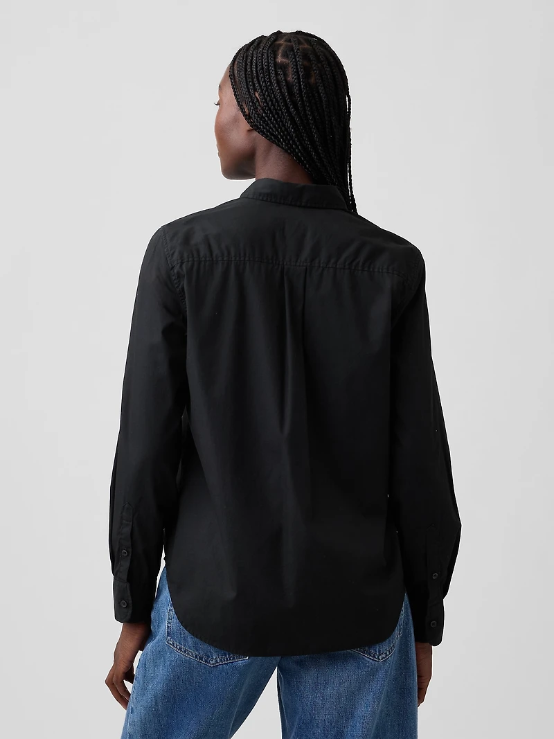 Organic Cotton Poplin Classic Shirt