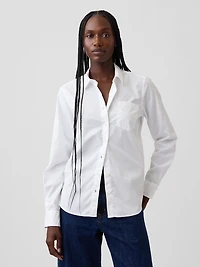 Organic Cotton Poplin Classic Shirt