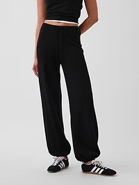 100% Cotton Relaxed Sweater Joggers