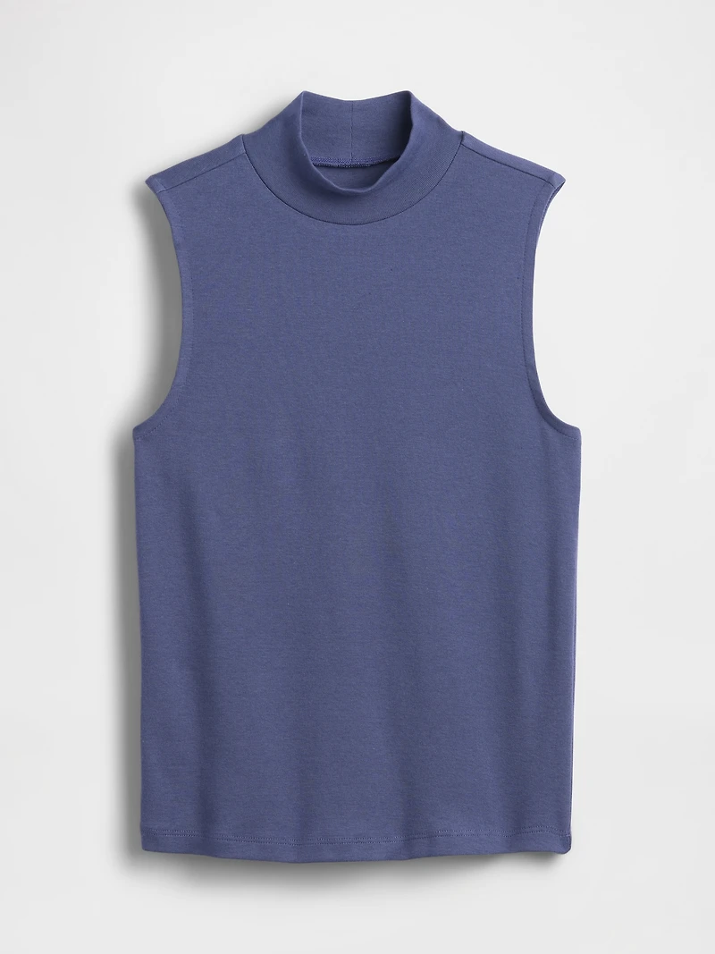 Modern Mockneck Tank Top