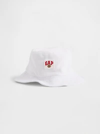 Chapeau cloche en jersey bouclette à logo de l’ourson Brannan pour Bébé et Tout-petit