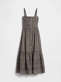 Eyelet Tiered Maxi Dress