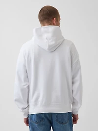 Get Blue Heavyweight French Terry Logo Hoodie