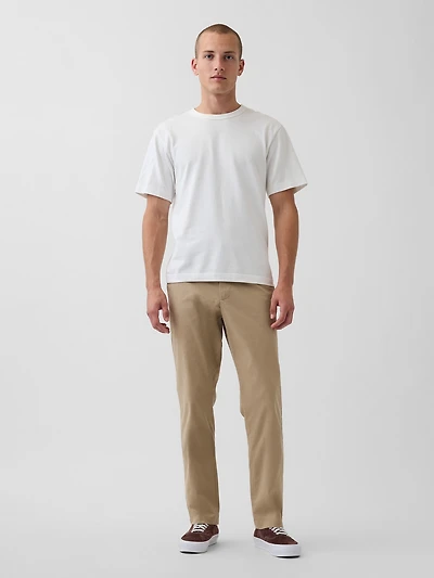 Modern Straight Khakis