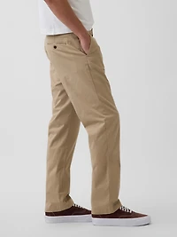 Modern Straight Khakis