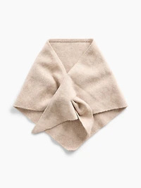 Knit Triangle Scarf