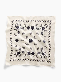 100% Silk Bandana