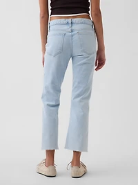 Low Rise Long & Lean Crop Jeans