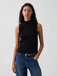 Modern Mockneck Tank Top