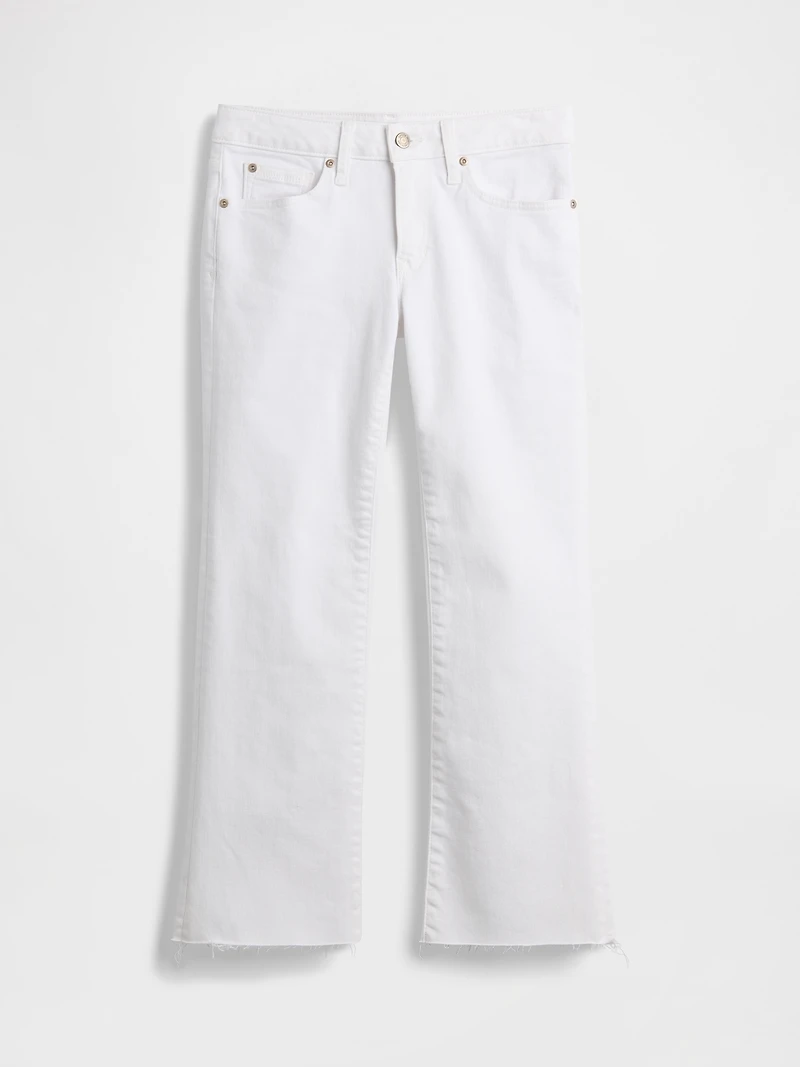 Low Rise Long & Lean Crop Jeans
