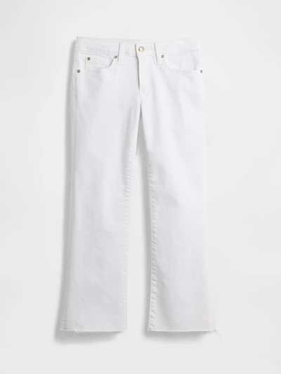 Low Rise Long & Lean Crop Jeans