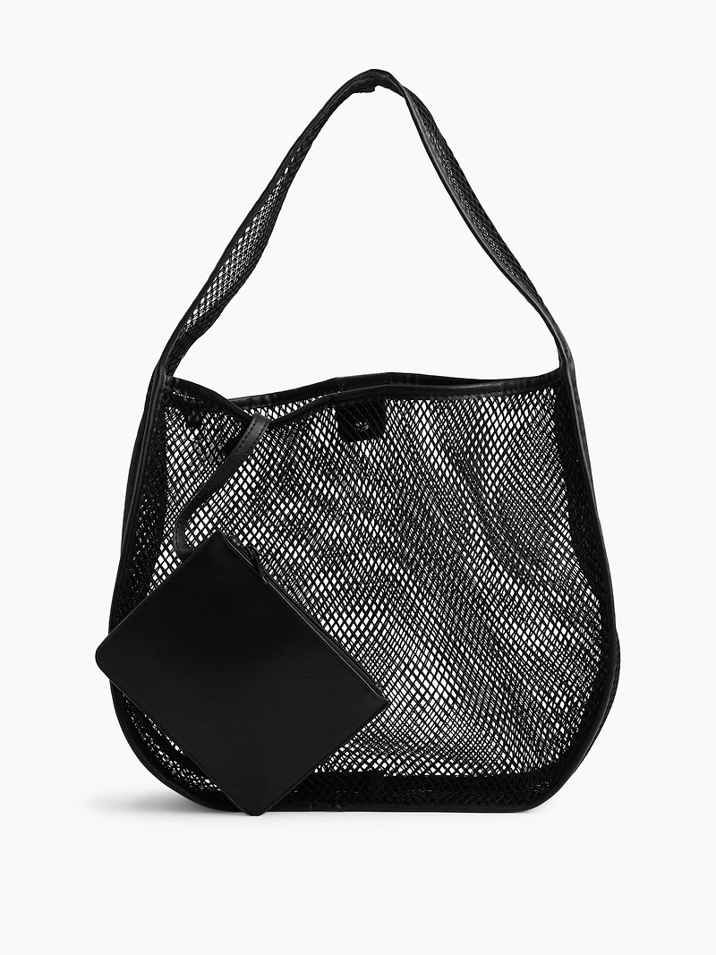 Mesh Hobo Bag