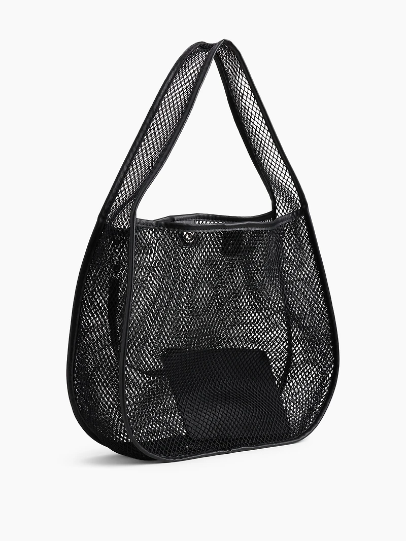 Mesh Hobo Bag