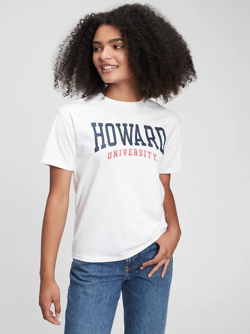 T-shirt à imprimé collégial pour Adolescent