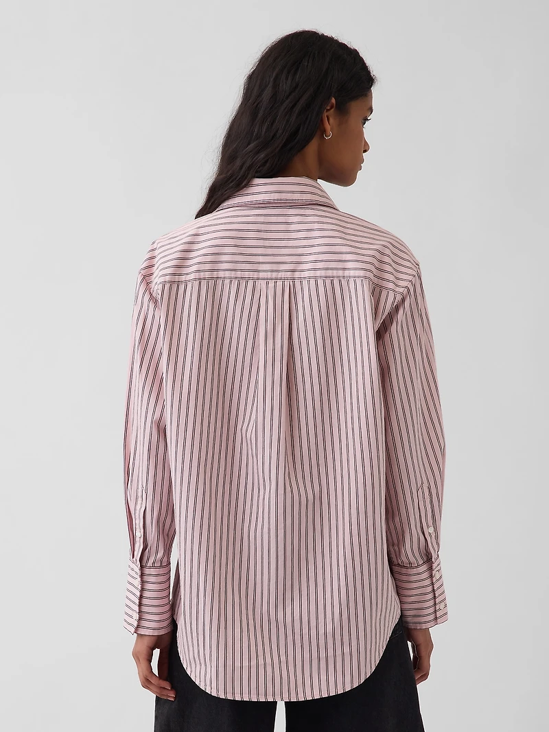 Organic Cotton Poplin Big Shirt