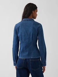 Denim Fitted Shirt