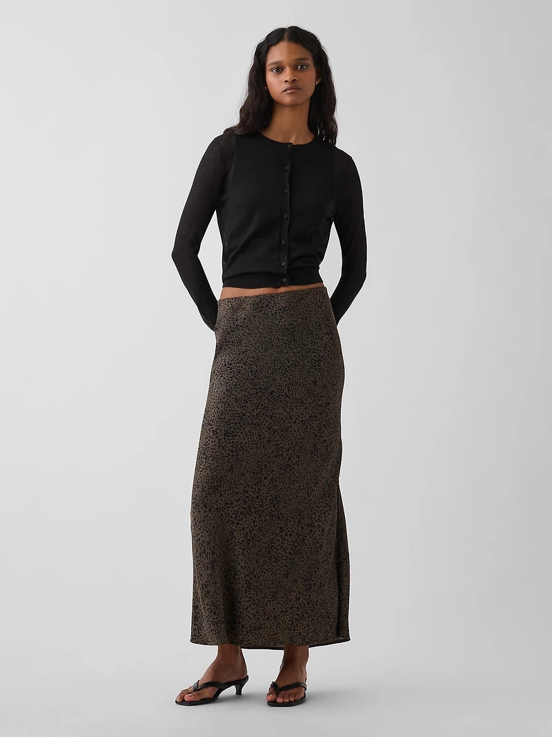 Maxi Slip Skirt