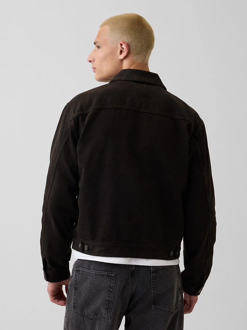 Denim Boxy Workwear Jacket