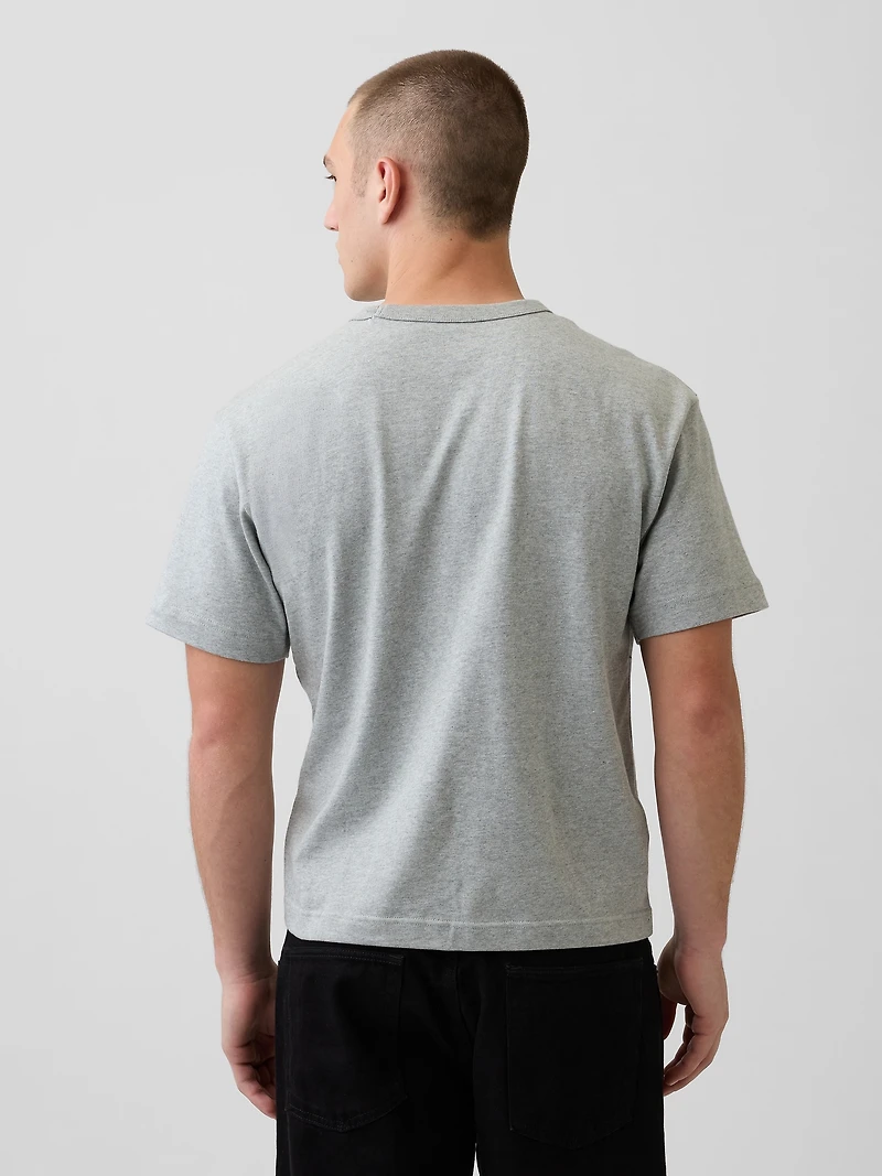 Adult Heavyweight Crop T-Shirt