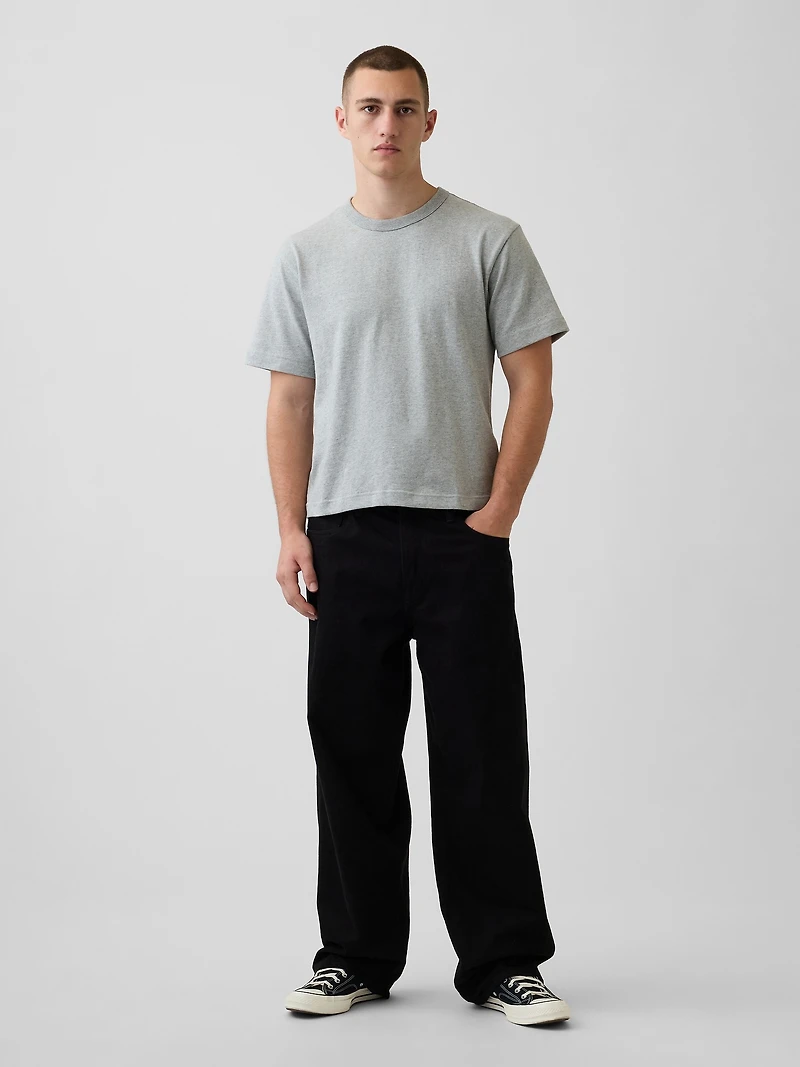 Adult Heavyweight Crop T-Shirt