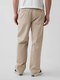 Heavyweight Twill Baggy Khakis