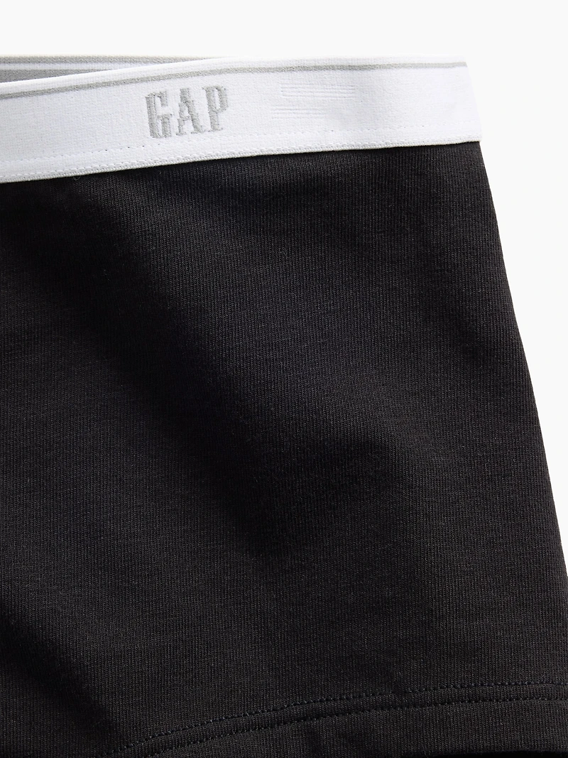 SoftMade Organic Stretch Cotton Logo Shorty