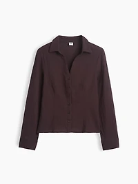 Textured Dobby Fitted Shirt