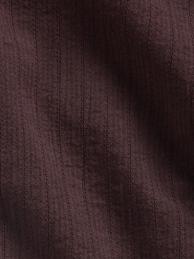 Textured Dobby Fitted Shirt