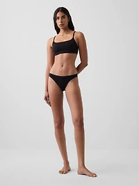 SoftMade Organic Stretch Cotton Scoop Bralette