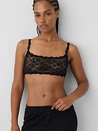 Textured Lace Bralette