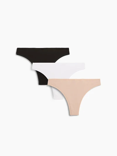 SoftMade Organic Stretch Cotton Thong