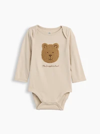 Cache-couche en coton biologique à imprimé Premiers essentiels pour Béb